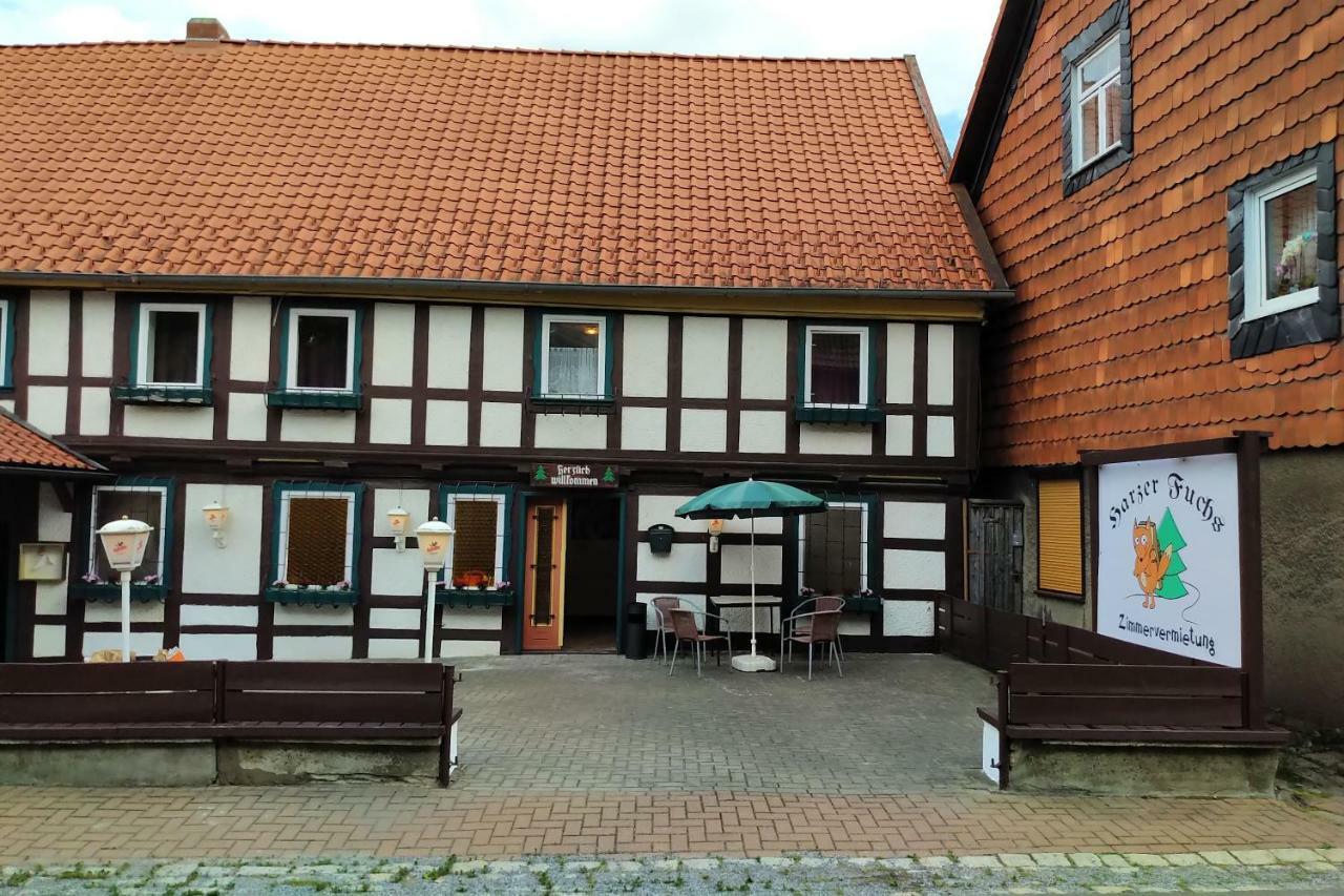 Gemütliches und günstiges Doppelzimmer in Elbingerode  Exterior foto